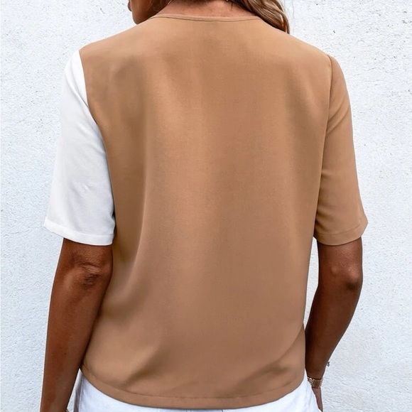 Color Block Blouse - Picture 2 of 5